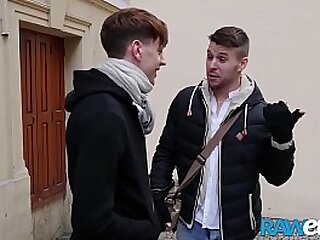 RAWEURO Beautiful Twink Gets Bareback Hard In Doggystyle