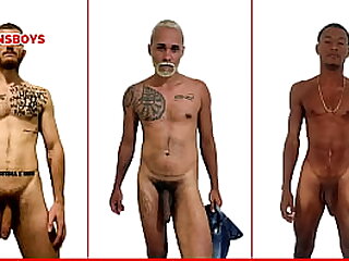 3 safad&otilde;es ativos tomando banho