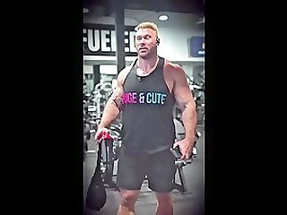 Big Slank Working Out