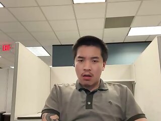 Public Cubicle Masturbation