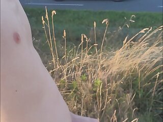 I love exposing myself like this in public, so many people saw me naked!