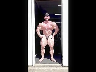 Shaved Head, Hunter Labrada