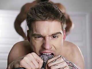 Stepson Climbs onto His Daddy's Dick and Bounces on It - Dadperv