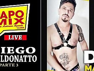 LIVE PAPOMIX - Pornstar Diego Maldonatto fala das cenas na produtora MundoMais - Parte 3 - Twitter &commat;TVPapoMix
