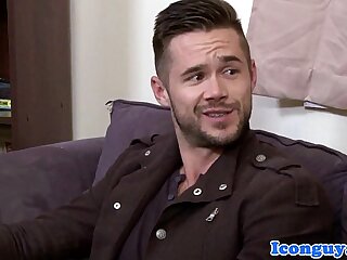 Ginger hunk assfucking and kissing his lover