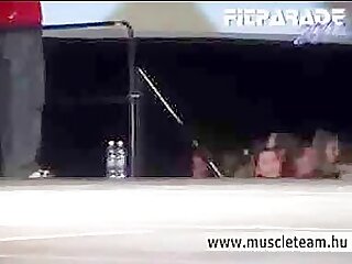 Pro IFBB Hugarian Mature Butt BB Steve Namat On Stage