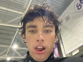 Watch this cute teen jock enjoy sports.