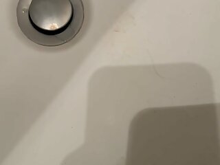 Just my cum in someone’s sink ;P