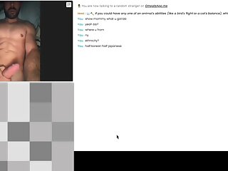 I baited str8 muscle italian mexican DADDY online chat roulette webcam cam ... video call stranger verbal sub dom